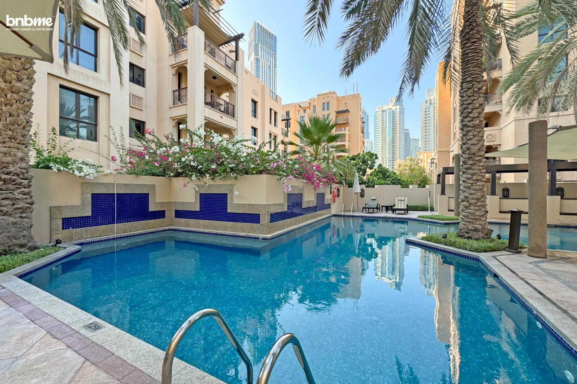 Bnbmehomes - High-end 2br On Burj Khalifa Blvd * Dubai